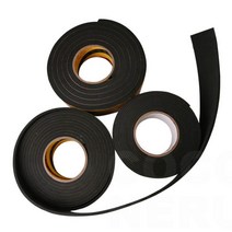 폭 15mm 검정색 EVA 스펀지 테이프 쿠션 소음 방지 접착 완충 테잎, 두께1mm