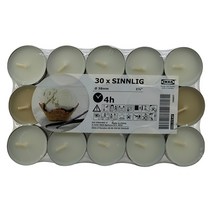 이케아 향초(38mm) 신리그 스위트앤바닐라 30입 1개