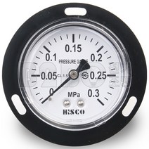 협성히스코 압력게이지 60파이 0.3MPa 3K 판넬형, 60D0.3MPa 판넬형/550253