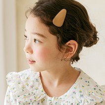 채니봉봉 바토스 레더 삼각 똑딱핀 2p 유아헤어핀