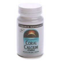 Source Naturals 코랄 칼슘 파우더, 56.7g, 4개