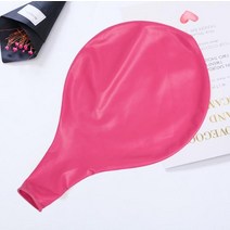 애드벌룬 에드벌룬 현판식 제막식천다채로운 색상 36 인치 풍선 라운드 웨딩 장식 파티 결혼 큰 흰색 1 피, 01 Burgundy