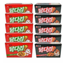 농심 닭다리 66gX10개(후라이드5개+핫숯불바베큐5개), 66g, 20세트