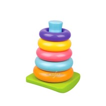 13개월 아기 장난감 소근육 링쌓기 지능개발 감각발달 유아 돌쟁이 8개월 아기장난감 남아