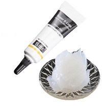 실리콘구리스 1/2pcs 10g 식품 학년 실리콘 그리스 윤활제 수족관 필터 탱크의 O-링 유지 보수를위한 슈퍼 O-윤활유 윤활, 1pcs
