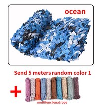 가제보 캐노피천막 군사 위장 그물 자동차 텐트 전망대 흰색 파란색 검정 베이지, 05 Marine camouflage_01 1.5x1m