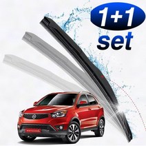 세이브 마스터 코란도C 와이퍼 600 400mm 세트 더프라임 순정 하이브리드 교체