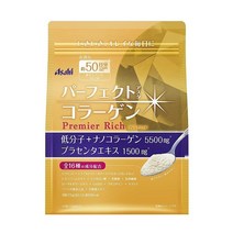 [Asahi][아사히] 퍼팩트 아스타 콜라겐 프리미엄리치 파우더타입 50일분, 1팩, 378g(50일분)