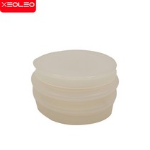 XEOLEO 커피 그라인더 블로우 호퍼 실리콘 에어 클린 파우더 직경 8cm 뚜껑 포함, [01] WHITE