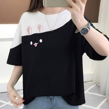 리더스타 당일발송 여성티셔츠 루즈핏 자체제작 반팔 티셔츠