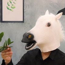 웃긴마스크 동물 마스크 전체 얼굴 녹색 머리 물고기 헤드 기어 팬더 원숭이 여우 유니콘 고릴라 재미 있은, 17 12