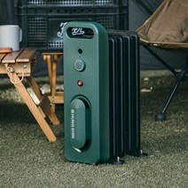 흥신 캠핑라디에이터 라디에이터 500W 초절전 국산 화장실 소형 전기라디에이터 ORRCY-21(그린) /가방미포함