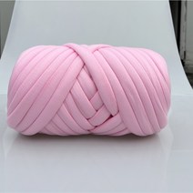세븐컨셉 자이언트 얀 1kg 털실 DIY 망고실 빅얀 굵은실, M05 핑크