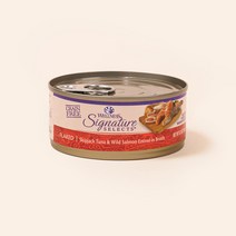 웰니스 캣 코어 시그니쳐 셀렉트 플레이크 참치와 연어 캔 150g, 12개(1박스)