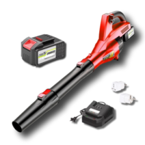 DLS 무선 충전 송풍기 대포 대용량 배터리 낙엽 제설 세차 산업용, 2888TV배터리1개, 1개