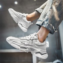 로이조이 남성 운동화 봄 여름 통기 편한 어글리슈즈