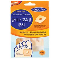 해피피트 발바닥굳은살쿠션 4매, 1, 본상품선택