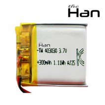 더한 리튬 폴리머 배터리 충전지 403030 300mAh