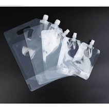 저장팩 곡물 음료 소분용 스탠딩 파우치 50p, 2500ml(10매)