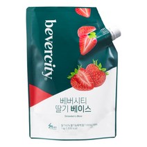 세미 베버시티 딸기 베이스, 6개, 1kg