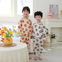 콩알옹알 스마일 플라워 상하복 1세 - 10세 5호 - 17호 아기 유아 아동 가을 활동복 꽃 등원룩 문센룩