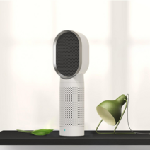 Air P 탁상용 공기 청정기 회전 송풍 S-100-X 원룸 공기청정기, 화이트