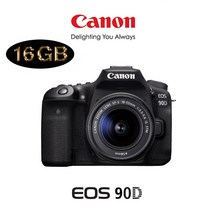 캐논 EOS 90D + 18-55mm IS STM LCD보호필름 메모리패키지 패키지, 16G 패키지