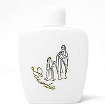 Lourdes holy water plastic bottle filled with Lourdes water, 1
