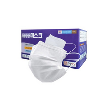 MB필터 일회용 덴탈마스크 성인용 개별포장 화이트, 50개입, 5개