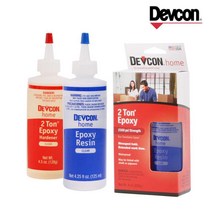 데브콘 투톤 에폭시접착제 강력접착제 30분용 256g 금속 도자기 목재 유리