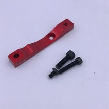 전동킥보드 부품 수리 호환 amalibay m365 액세서리 xiaomi m365 pro 전기 스쿠터 cnc 알루미늄 합금 어댑터 용 스쿠터 브레이크 어댑터, 빨간색