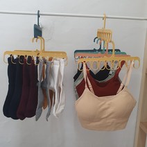 양말 속옷 집게 다기능 옷걸이 빨래 집게 건조 공간활용 만능걸이, 민트