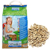 캣츠베스트 유니버셜 우드펠렛 친환경 고양이 화장실 모래, 캣츠베스트 유니버셜리터 4Kg(7L)