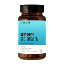 에버하스 락토페린 프리미엄 정, 60정, 1통, 60정