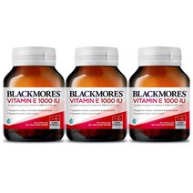 Blackmores 블랙모어 네츄럴 비타민 E 1000IU 30캡슐 3팩