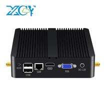 미니PC 초미니PC 초소형 소형 PC 컴퓨터 xcy 팬리스 pc 인텔 코어 i7 코어 i7 4500u 8usb 기가비트 이더넷 win 10 linux 씬 클라이언트 데스크탑, 협력사, 코어 i3-4010y, 4g 램 128g ssd 와이파이