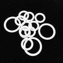 고무패킹20 개 PTFE 1/1.2/1.5/2 인치 고온 내성 유니온 씰 링 플랜지 가스켓, 01 WHITE_03 18x10x2mm