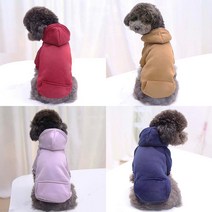 펫라이엇 강아지옷 가을 겨울 후드 티셔츠, FW1-01_오렌지