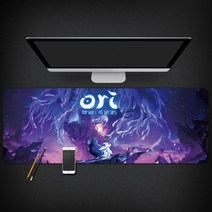 게임 오리와눈먼숲 굿즈 키보드 타자기 마우스 논슬립 데스크탑 패드 장패드, 오리와눈먼숲 패드 A타입 + 40X90CM + 3mm