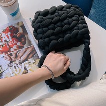 자이언트얀 빅얀 패브릭얀 루피 망고실 벨벳 가방만들기 핑거니팅, 일반자이언트얀(살구)1kg, 1개