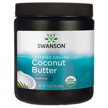 1+1 Swanson 코코넛 버터 퓌레 16온스1lb454g 솔리드 오일
