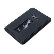 MLC&MWC 더뉴 그랜져 그랜저IG 그랜저HG 아슬란 리얼 우드 가죽 카드키 커버 키홀더, [가죽]더뉴그랜저(20년 이후)