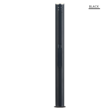 개폐식 펄스 점화 막대 향초 점화기 펄스 아크 라이터 USB 충전, 블랙