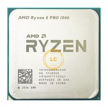 AMD Ryzen 5 PRO 1500 3.5 GHz 쿼드 코어 CPU 프로세서 YD150BBBM4GAE 소켓 AM4, 한개옵션0