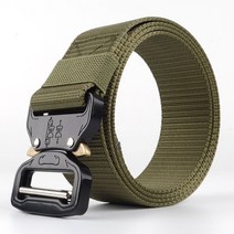 지원군몰 GW 원터치 고급버클 밀리터리 군용벨트 작업복 전술 등산 바지 남성 텍티컬 허리띠