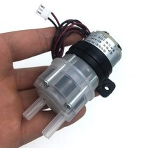 가압 펌프 가정용 수도 무소음 모터 528 DC 12V-24V 자동 프라이밍 워터 1.4L/분 저소음 대형 플로우 미니 마이크로 다이어프램 브래킷 포함, 한개옵션0