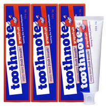 수분치약 자몽향 100g 3개 투스노트