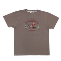 일본발송 ((페로우즈)) PHERROWS Short Sleeve T-Shirt Printed 22S-PT9 worm grey 2XL