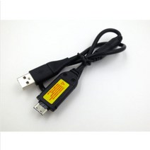 삼성 TL220 TL100 카메라용 USB 데이터충전기 케이블, 한개옵션0, 한개옵션0