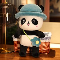 팬더인형 팬더쿠션 인형쿠션, 블루